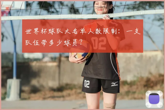 世界杯球队大名单人数限制：一支队伍带多少球员？