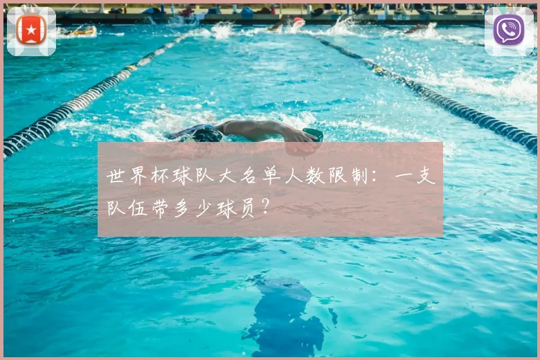 世界杯球队大名单人数限制：一支队伍带多少球员？